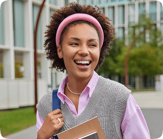 Smiling Student